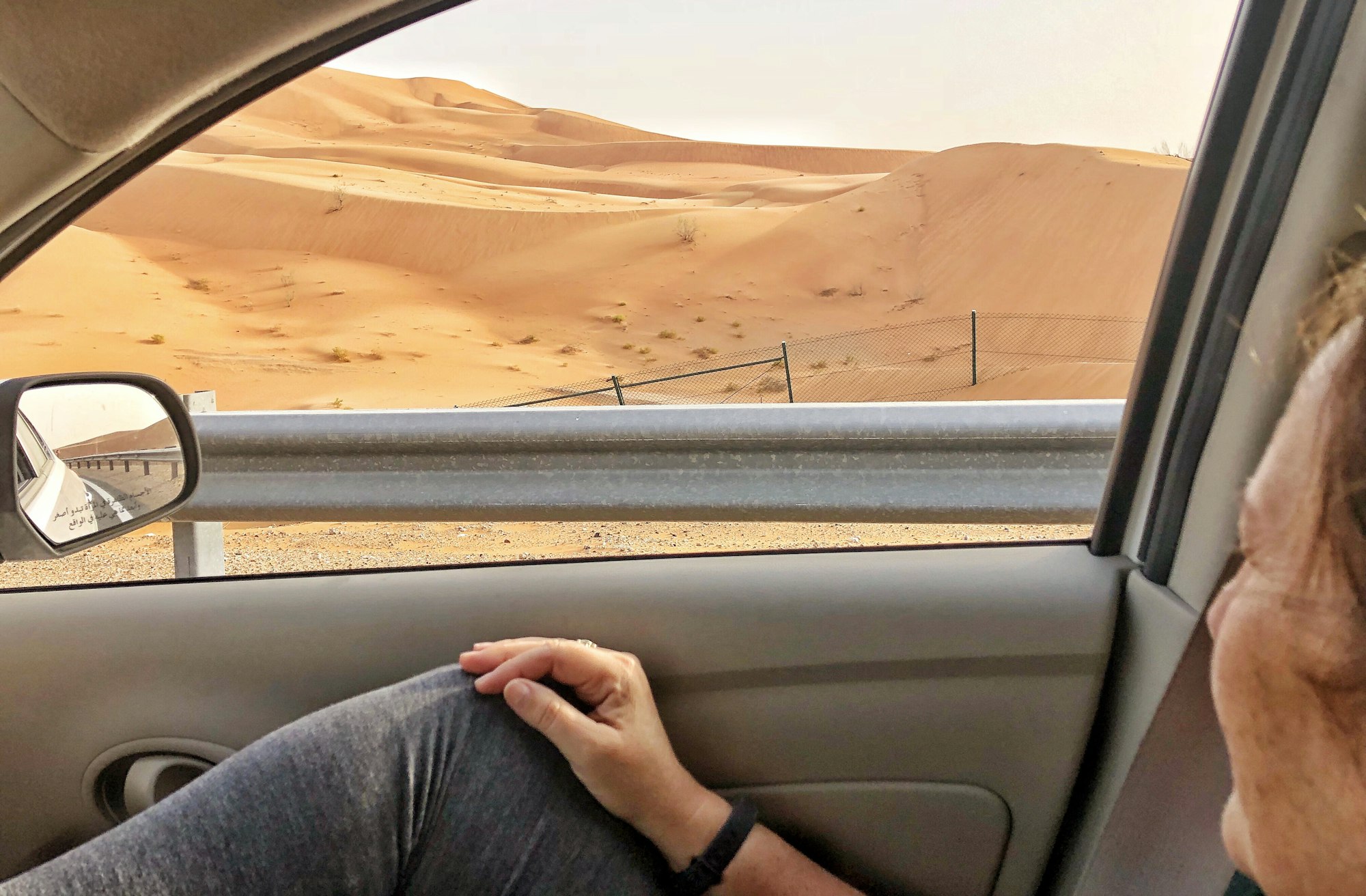 Sometimes we just drive. Desert drive.